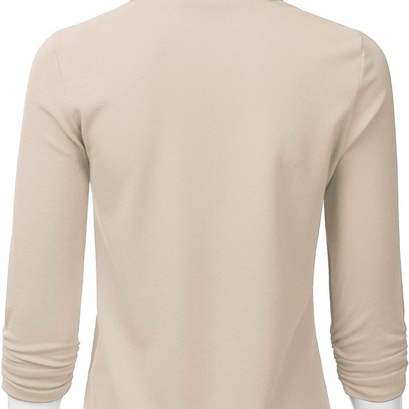 Gorgeous, crêpe style cropped Balzer - Picture 9 of 10